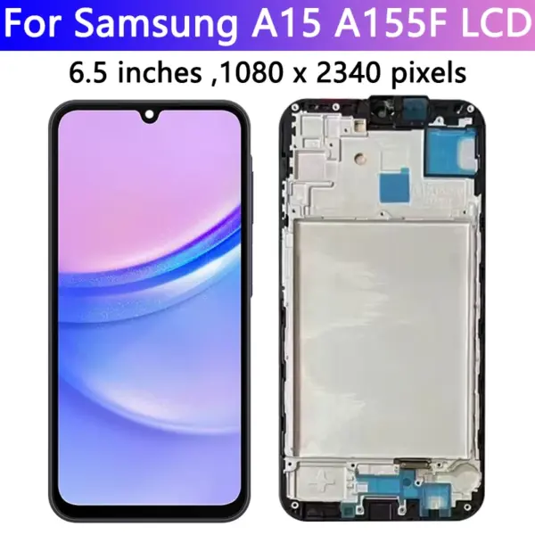 6.5-Inch Samsung A15 LCD Display Replacement - Image 2