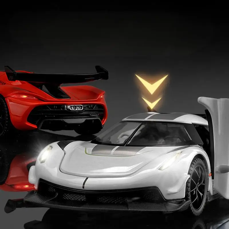 Jesko 1:32 Diecast Supercar Model Car 4 Jesko 1:32 Diecast Supercar Model Car - Image 4
