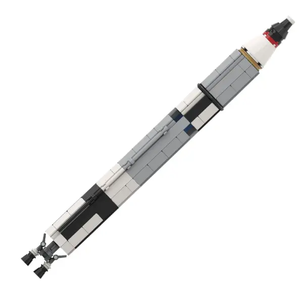 Gobricks Saturn V Rocket Building Blocks Set for Adults - Image 8