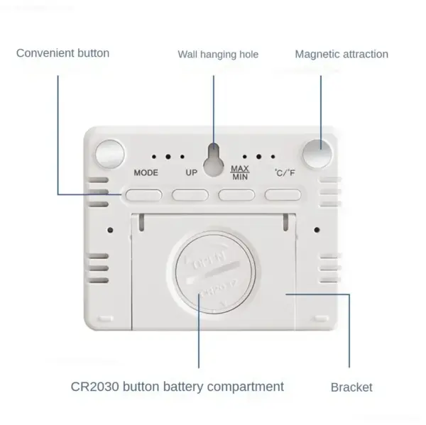 Xiaomi MIJIA Multifunction Thermometer Hygrometer - Image 6