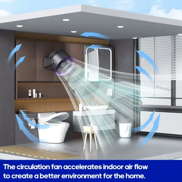 KINSCOTER M55 Portable Wireless Fan - Image 4