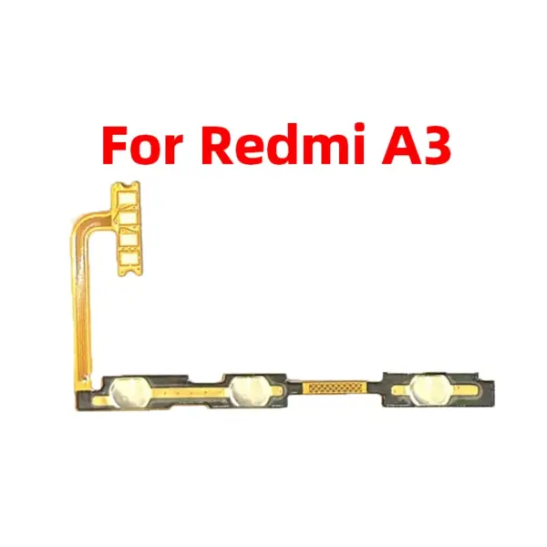 Original Fingerprint Sensor & Power Button Flex Cable for Xiaomi Redmi A3 - Image 5