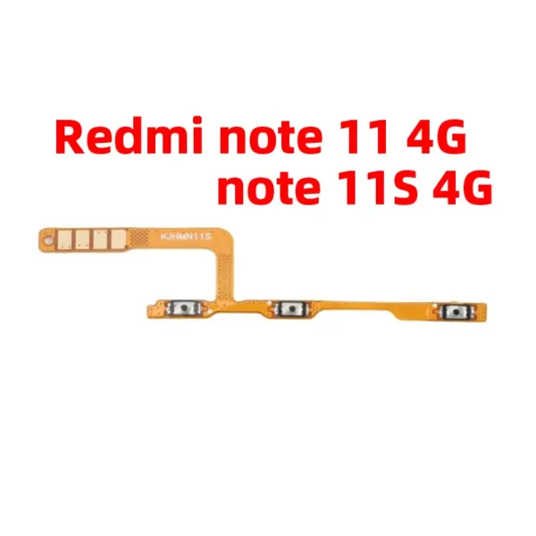 Xiaomi Redmi Note 11S Power and Volume Flex Cable Replacement - Image 3