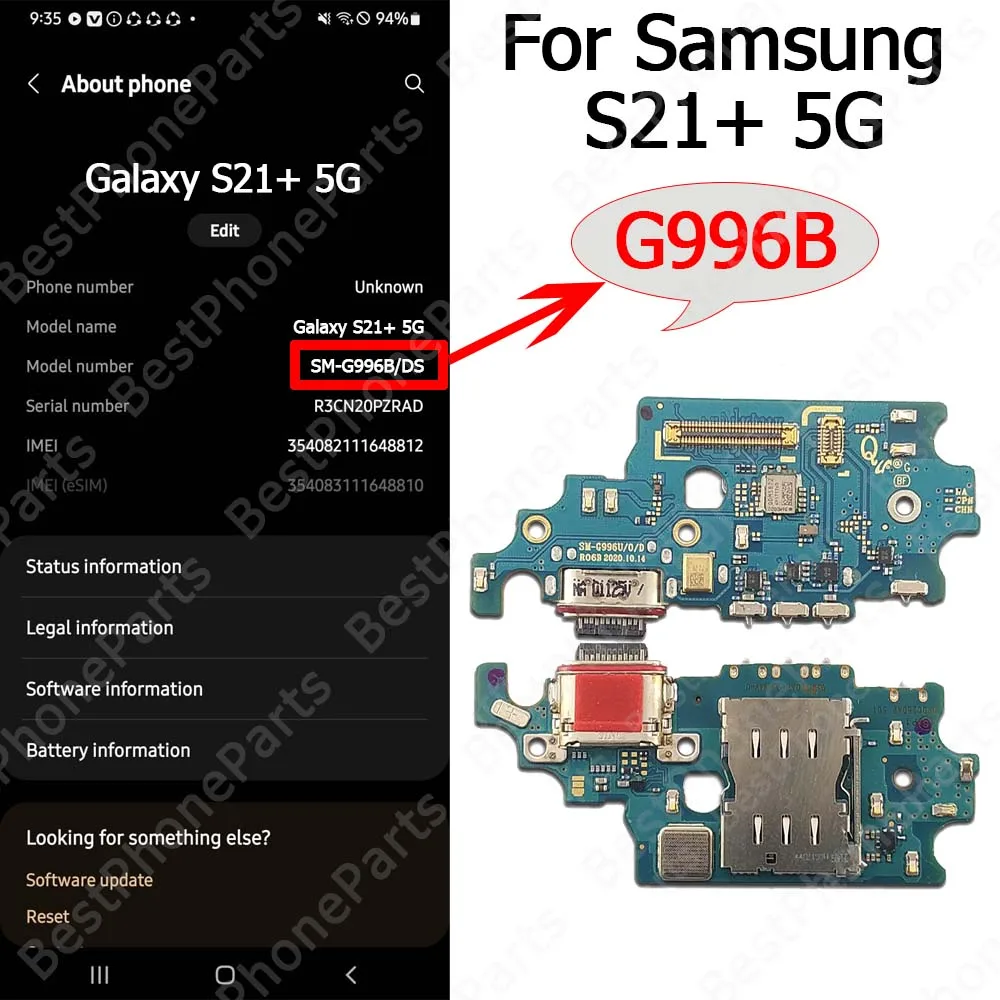 Samsung Galaxy S21 Ultra Charging Port Repair Kit 13 Samsung Galaxy S21 Ultra Charging Port Repair Kit - Image 13