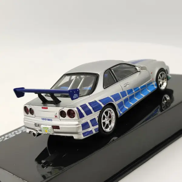 IXO 1:43 Nissan Skyline GT-R R34 Diecast Model - Image 3