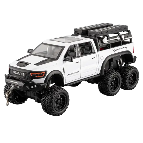 1:24 Dodge Mammoth RAM 1000 TRX 6x6 Diecast Model - Image 7