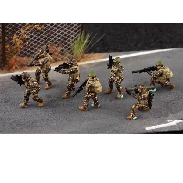 French Army Soldier Action Figures Set 1/72 Scale - Image 4
