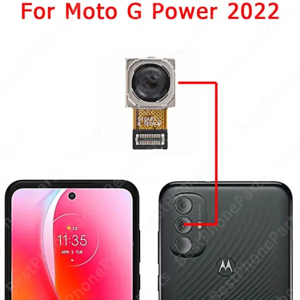 Motorola Moto G 5G Plus Rear Camera Module - Image 8