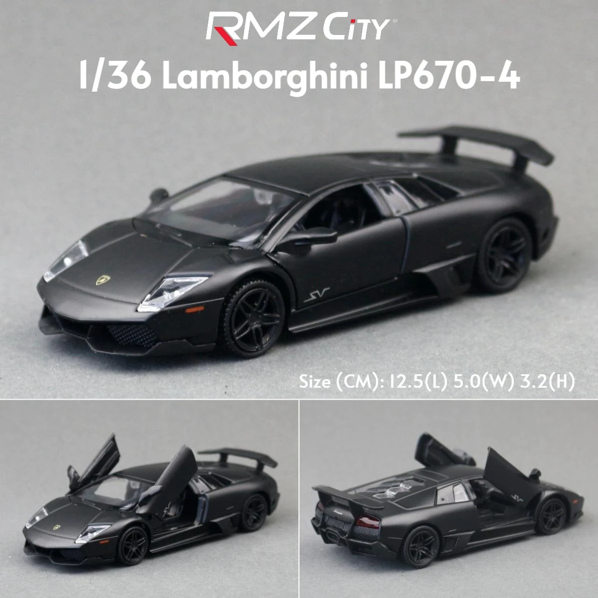 1/36 Lamborghini Super Sport Diecast Model Toy 23 1/36 Lamborghini Super Sport Diecast Model Toy - Image 23