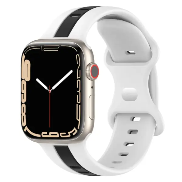 Silicone Sport Loop Strap for Apple Watch Series 10-2 - Image 11