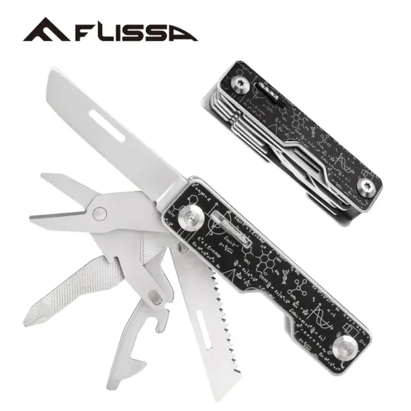 9-in-1 Mini Folding Multi-Tool Pocket Knife - Image 7