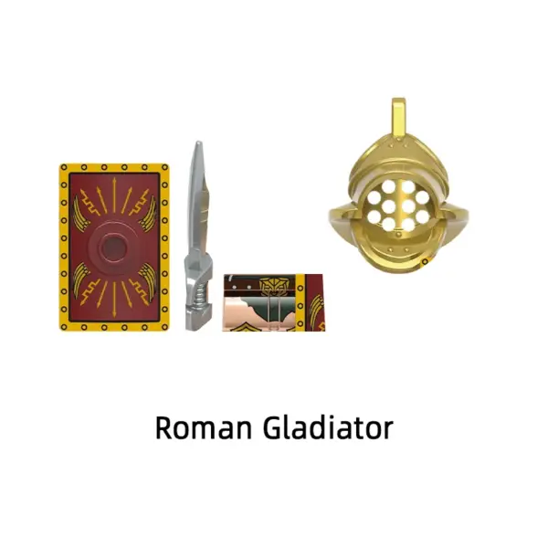 Roman Gladiator Legion Model Blocks X0320 - Image 2