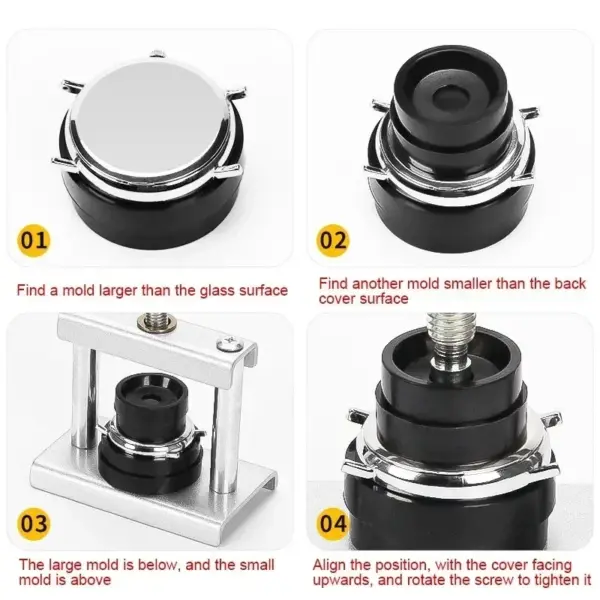 Watch Case Closing Tool Set for Watchmaker - Image 6