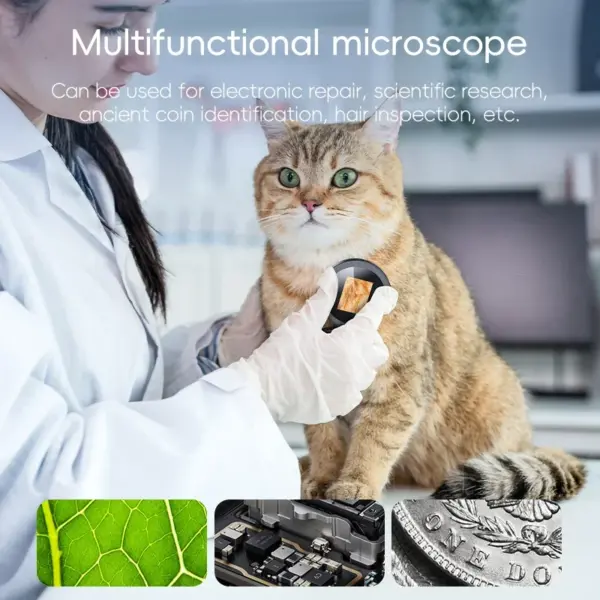 500X Autofocus Digital Microscope with 2-Inch IPS Screen - Image 2