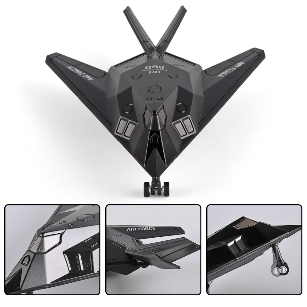 Alloy F117 Fighter Jet with Sound & Light 4 Alloy F117 Fighter Jet with Sound & Light - Image 4