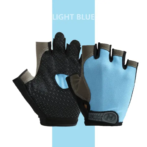 Men's Cycling Half Finger Gloves for Fitness - Image 17