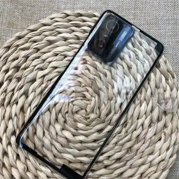 Transparent Battery Back Cover for Xiaomi 11T Pro - Image 4