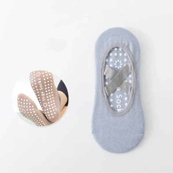 Women’s Non-slip Yoga Socks with Silicone Grip - Image 11