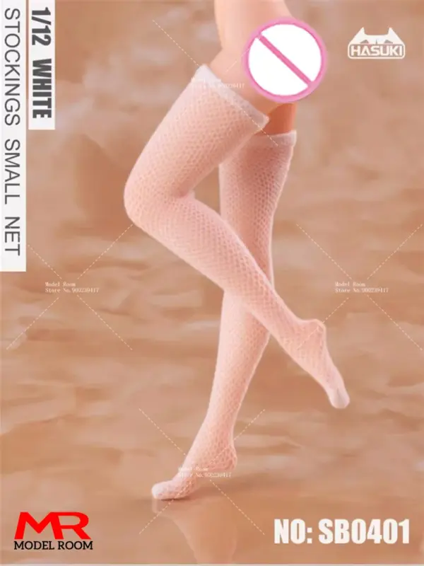 HASUKI SB01 SB03 SB04 1/12 Scale Seamless Mesh Socks - Image 6