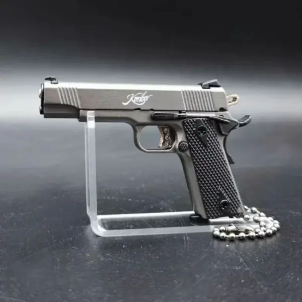 Csnoobs Alloy Mini 1911 Toy Gun Keychain - Image 2