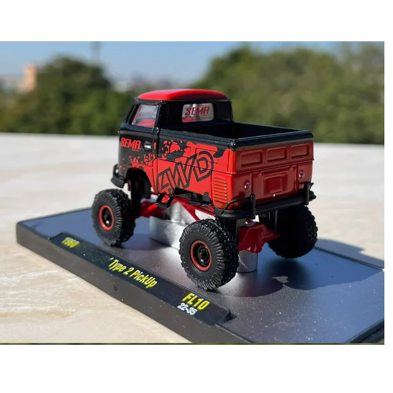 Diecast 1:64 T1 Pickup Truck Alloy Model Display 6 Diecast 1:64 T1 Pickup Truck Alloy Model Display - Image 6