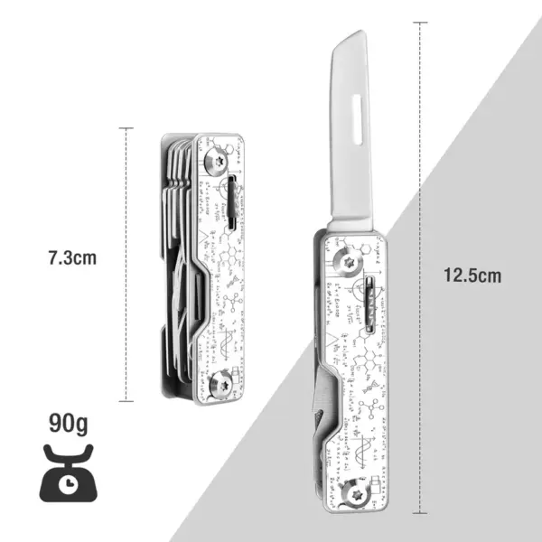 9-in-1 Mini Folding Multi-Tool Pocket Knife - Image 4