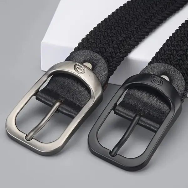 2023 Unisex Fashion Nylon Canvas Belt - Image 4