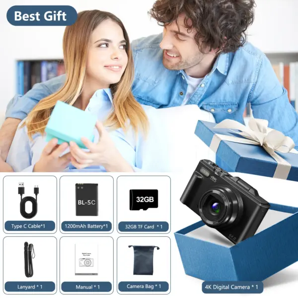 4K Digital Camera for Vlogging and Photography - Image 5