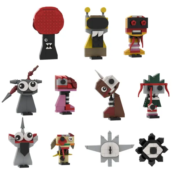 Gobricks Horror Incredibox Sprunki Building Blocks - Image 11