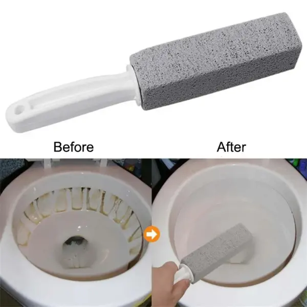 2-Pack Pumice Toilet Cleaner with Long Handle - Image 2