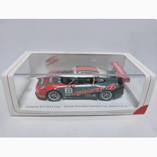 Spark 1/43 911 GT3 Winner 2017 Resin Model - Image 5