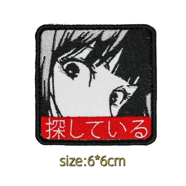 Anime Demon Slayer Hook and Loop Patches for Clothing - Image 13