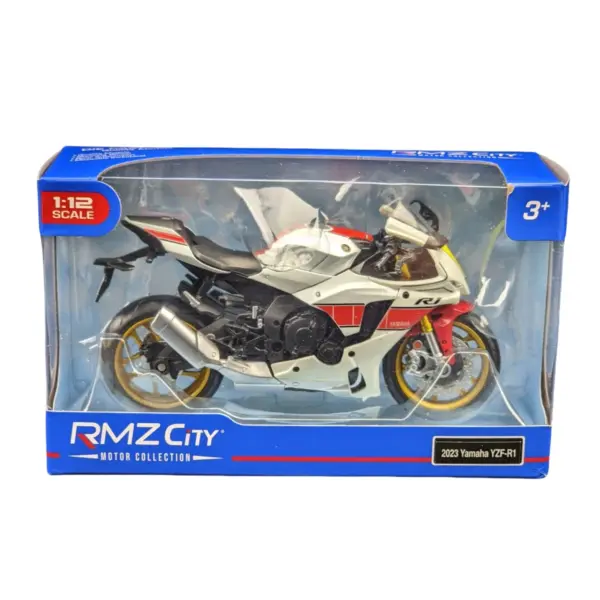 1/12 Yamaha YZF-R1M 2022 Diecast Motorcycle Model - Image 11