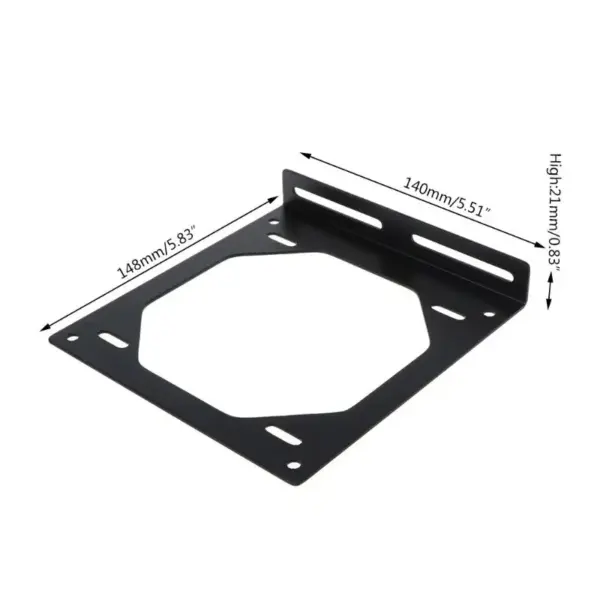 12/14cm Aluminum Fan Radiator Mounting Bracket - Image 9