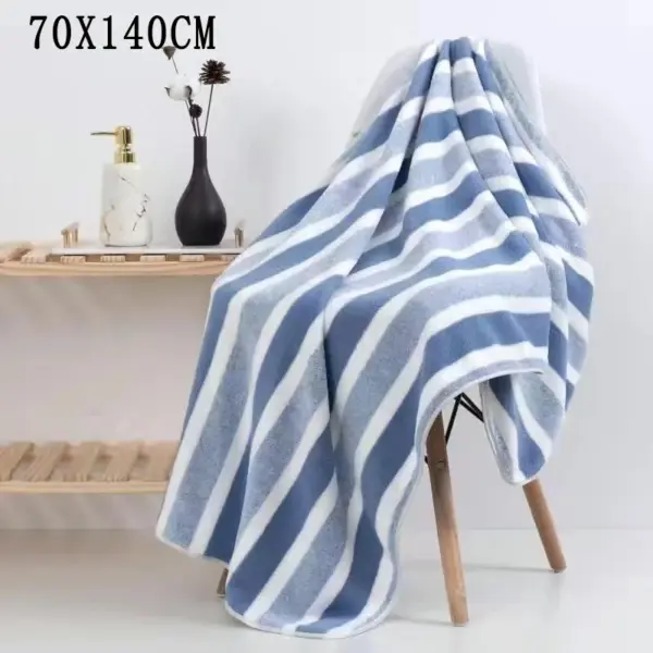 Thickened 70x130cm Super Absorbent Bath Towel in Five Colors - Image 7
