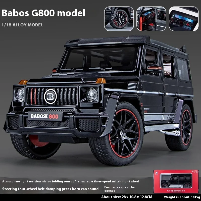1:18 Mercedes Benz G800 Alloy Diecast Model 11 1:18 Mercedes Benz G800 Alloy Diecast Model - Image 11