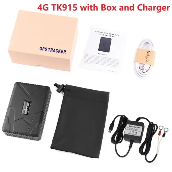 GPS Car Tracker TK915 with 10,000mAh Magnetic Waterproof - Image 11