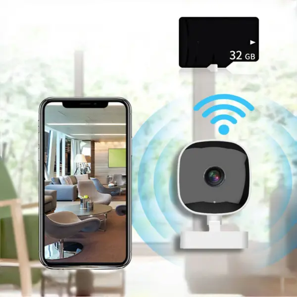 DIXSG Full HD Wireless Security Camera 1080P Night Vision - Image 7