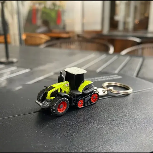 JERREN UH Mini Farm Tractor Keychain 5860 Model - Image 4