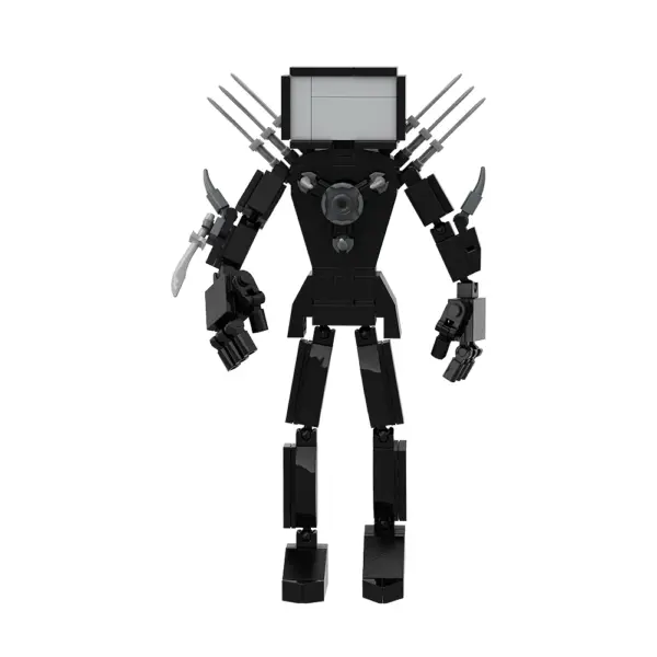 Gobricks Skibidi Toilet Man Building Block Set - Image 26