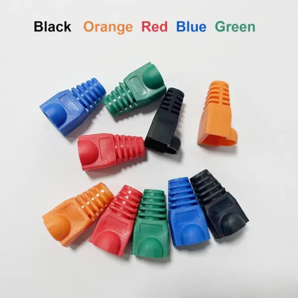 Colorful RJ45 CAT6 CAT5e Adapter Caps 50pcs - Image 6