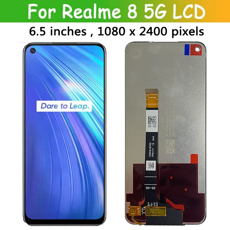 6.5 inches LCD Screen for Oppo Realme 8 5G RMX3241 6 6.5 inches LCD Screen for Oppo Realme 8 5G RMX3241 - Image 6