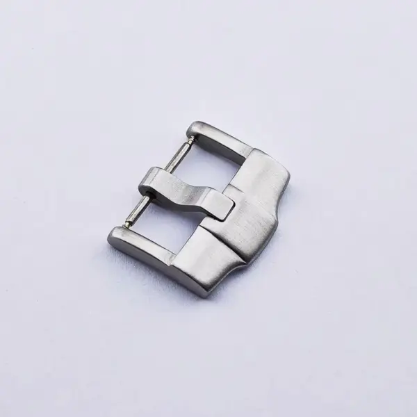 Metal Watch Strap with Square Button Buckle for 20mm Watches - Image 2