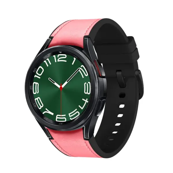 Leather and Silicone Band for Samsung Galaxy Watch 4/5/6/7 Series - Image 15