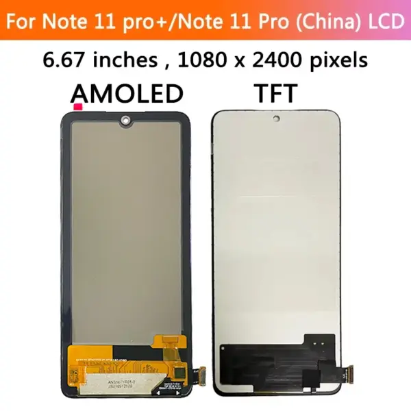 Xiaomi Redmi Note 11 Pro+ 5G LCD Display Screen Replacement - Image 5