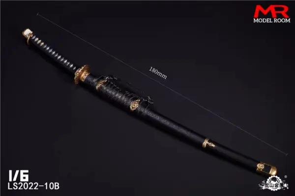 1/6 Scale Japanese Samurai Sword Model for Action Figures - Image 4