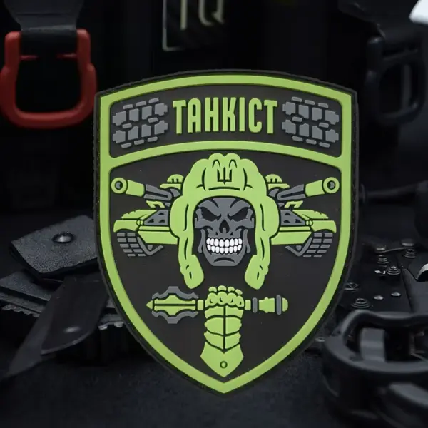 Tankman 3D PVC Patch Morale Badge for Clothing - Image 5