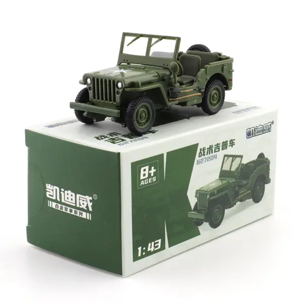 Miniature 1:64 Alloy Howitzer Tank Model - Image 7