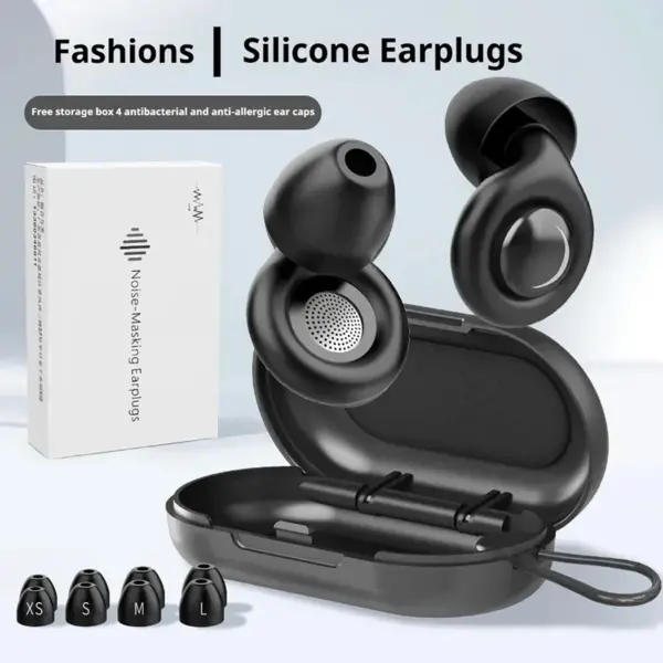 Sleep Noise Cancelling Earplugs for Rest and Travel - Image 7