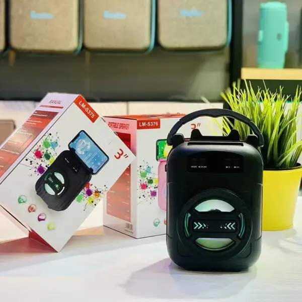 Portable Bluetooth Speaker with 500mAh Battery - Image 6